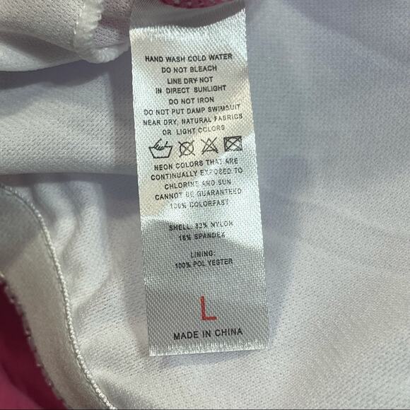 Swim Top Large Spaghetti Strap Padded Cups - Picture 4 of 4